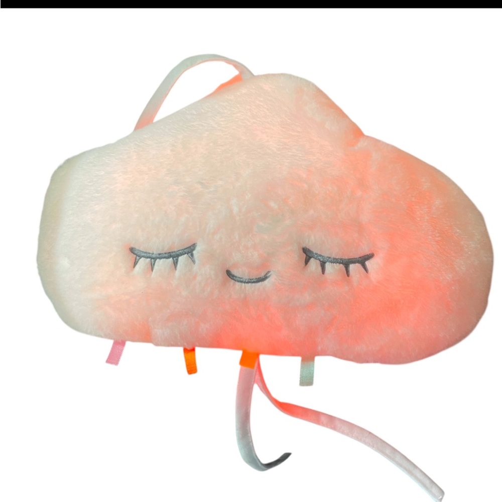 Fisher-Price Twinkle & Cuddle Cloud Soother, Plush Crib-Attach Baby Soother